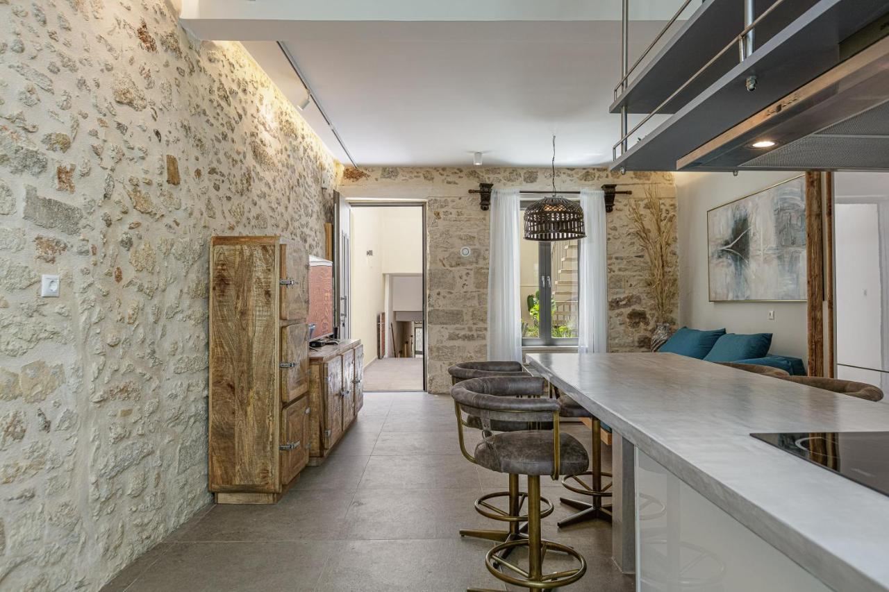 Secret Oasis Apartment Rethymno  ภายนอก รูปภาพ