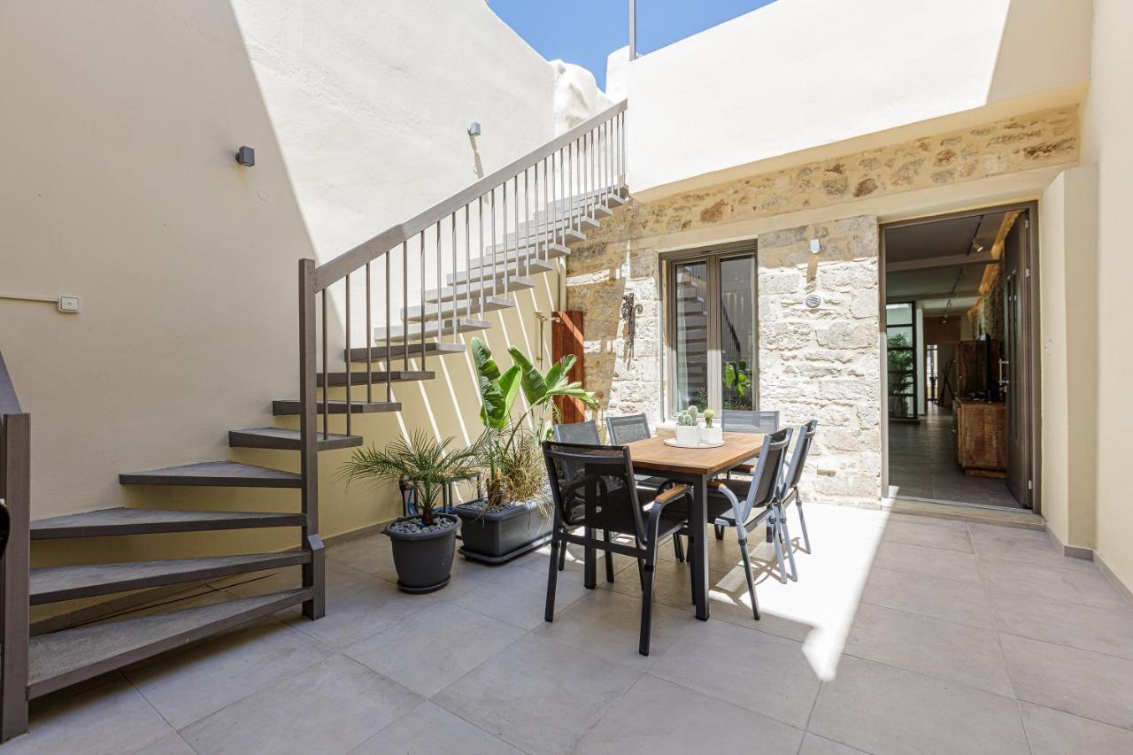 Secret Oasis Apartment Rethymno  ภายนอก รูปภาพ