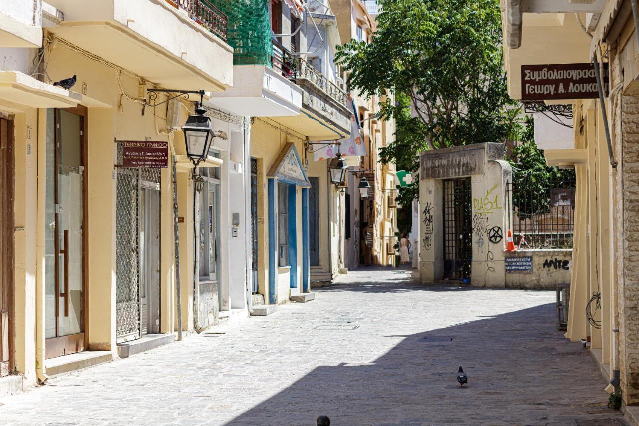Secret Oasis Apartment Rethymno  ภายนอก รูปภาพ