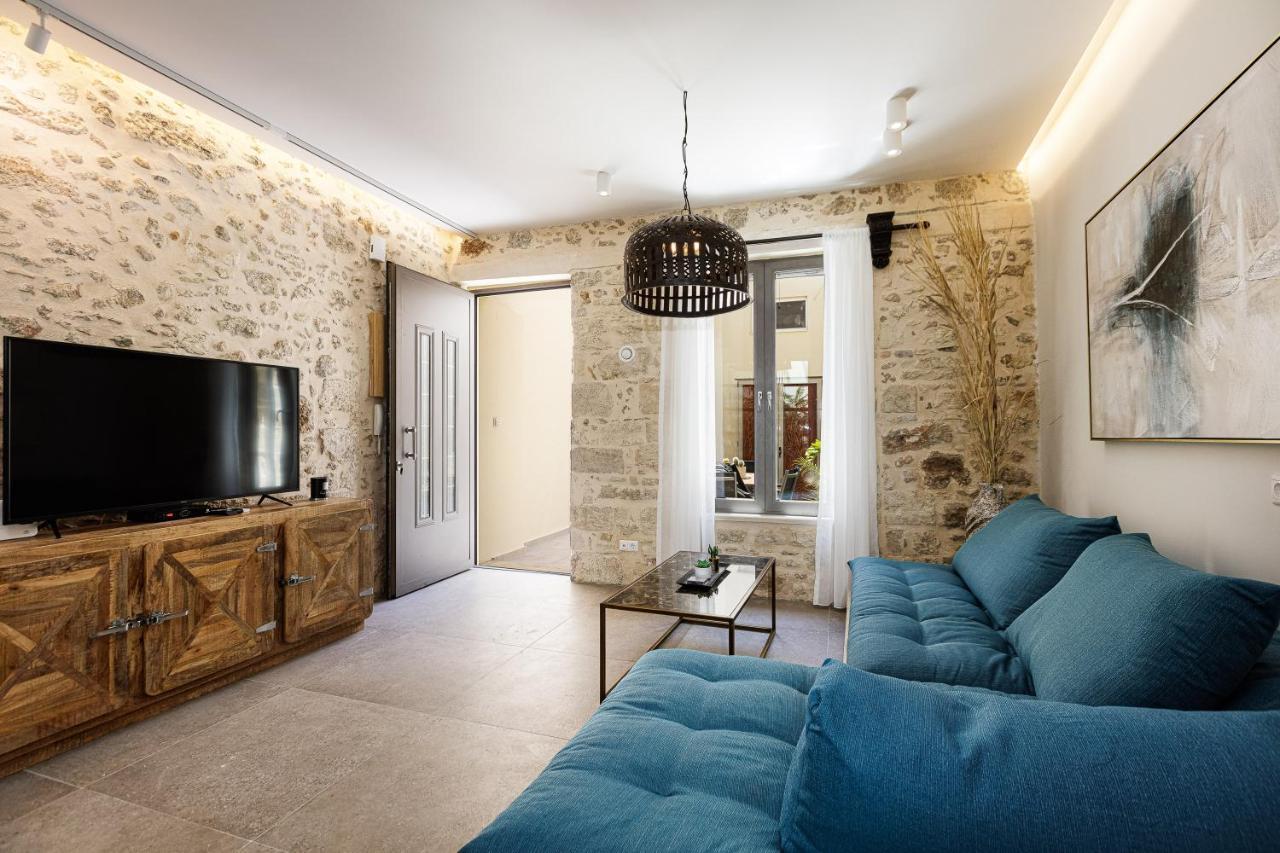 Secret Oasis Apartment Rethymno  ภายนอก รูปภาพ